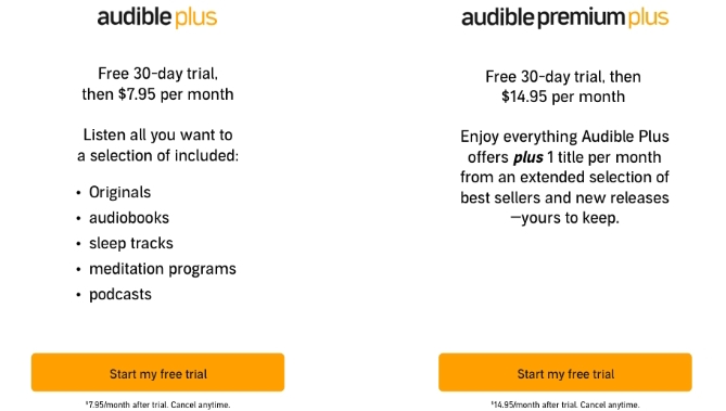 Audible Subscription